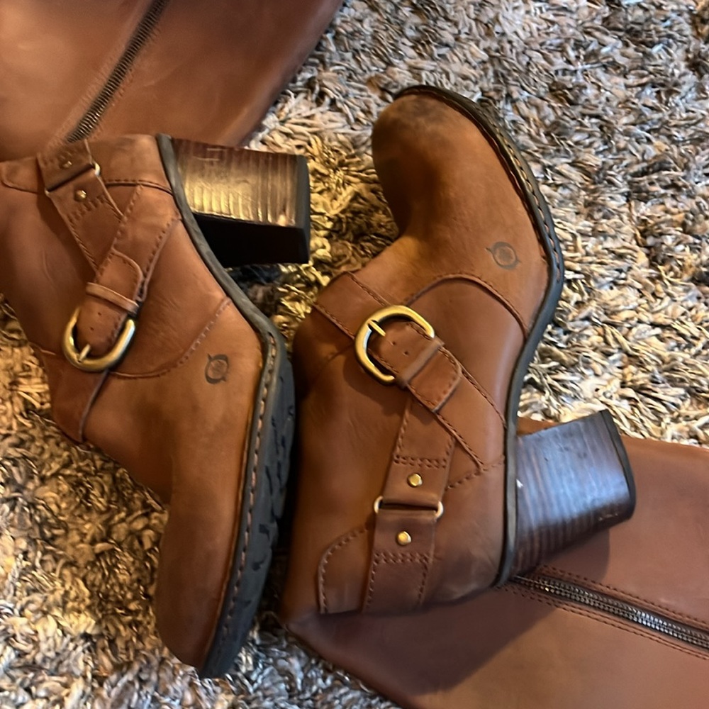 Born brown knee high boots - Picture 4 of 4